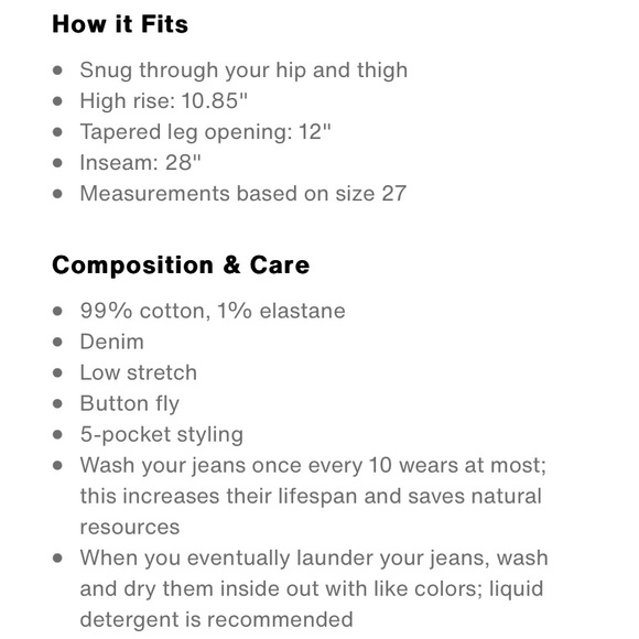 LEVIS Wedgie Darkwash Tapered Jeans - Picture 11 of 11